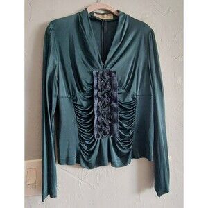 Asts Sophisticate,Tops Blouse Women's  Size 44 (M)Italian Republic, 17 Inch...